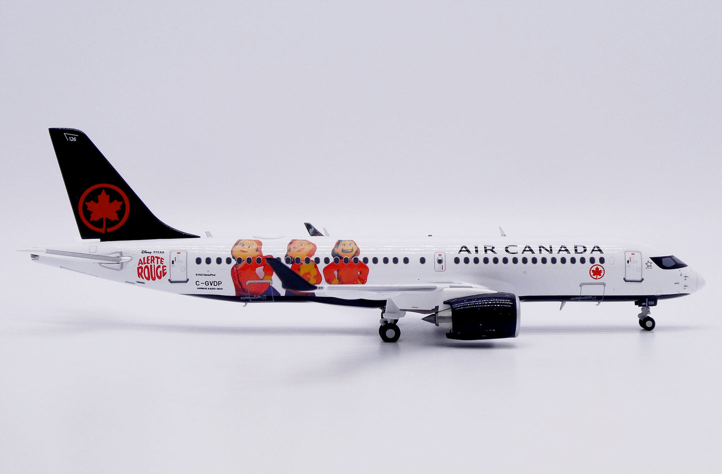 JC WINGS A220-300 AIR CANADA "TURNING RED" REG: C-GVDP