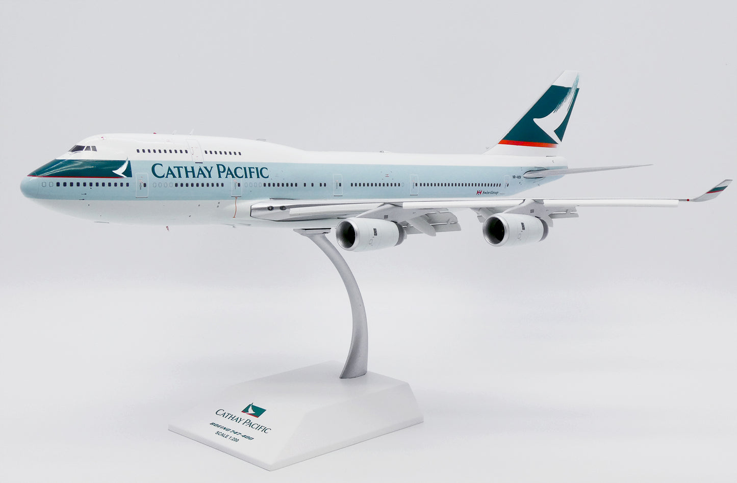 JC WINGS  B747-400 CATHAY PACIFIC (FLAPS DOWN) REG: VR-HOV