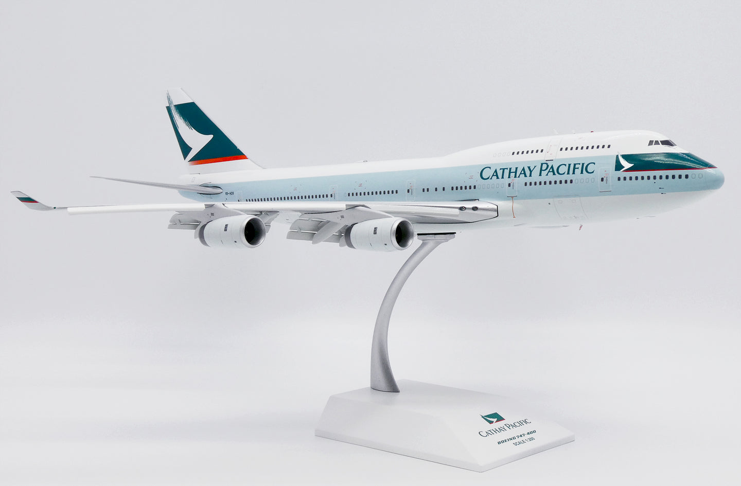JC WINGS  B747-400 CATHAY PACIFIC (FLAPS DOWN) REG: VR-HOV
