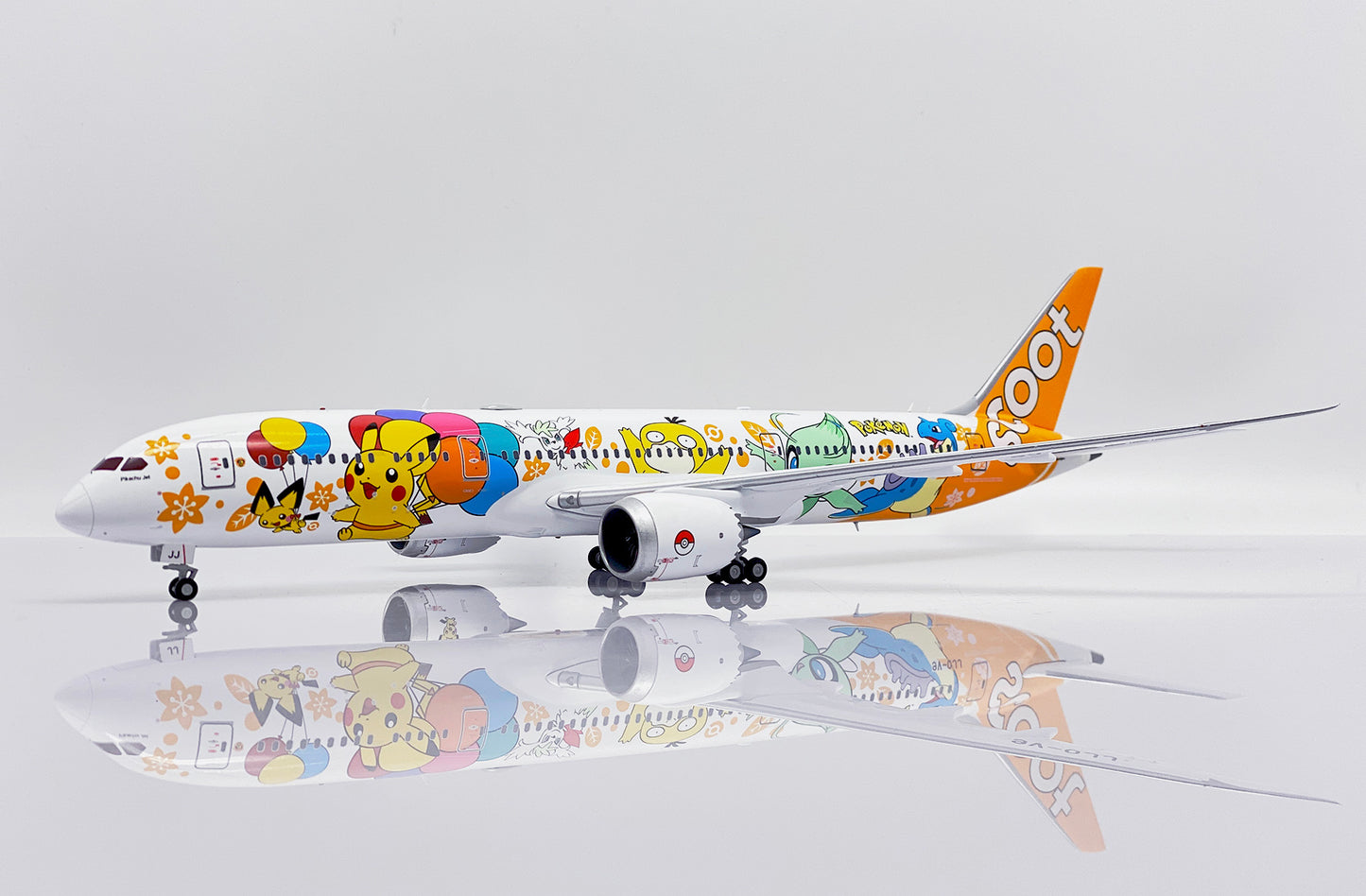 JCWINGS B787-9 DREAMLINER SCOOT "POKEMON LIVERY" REG: 9V-OJJ
