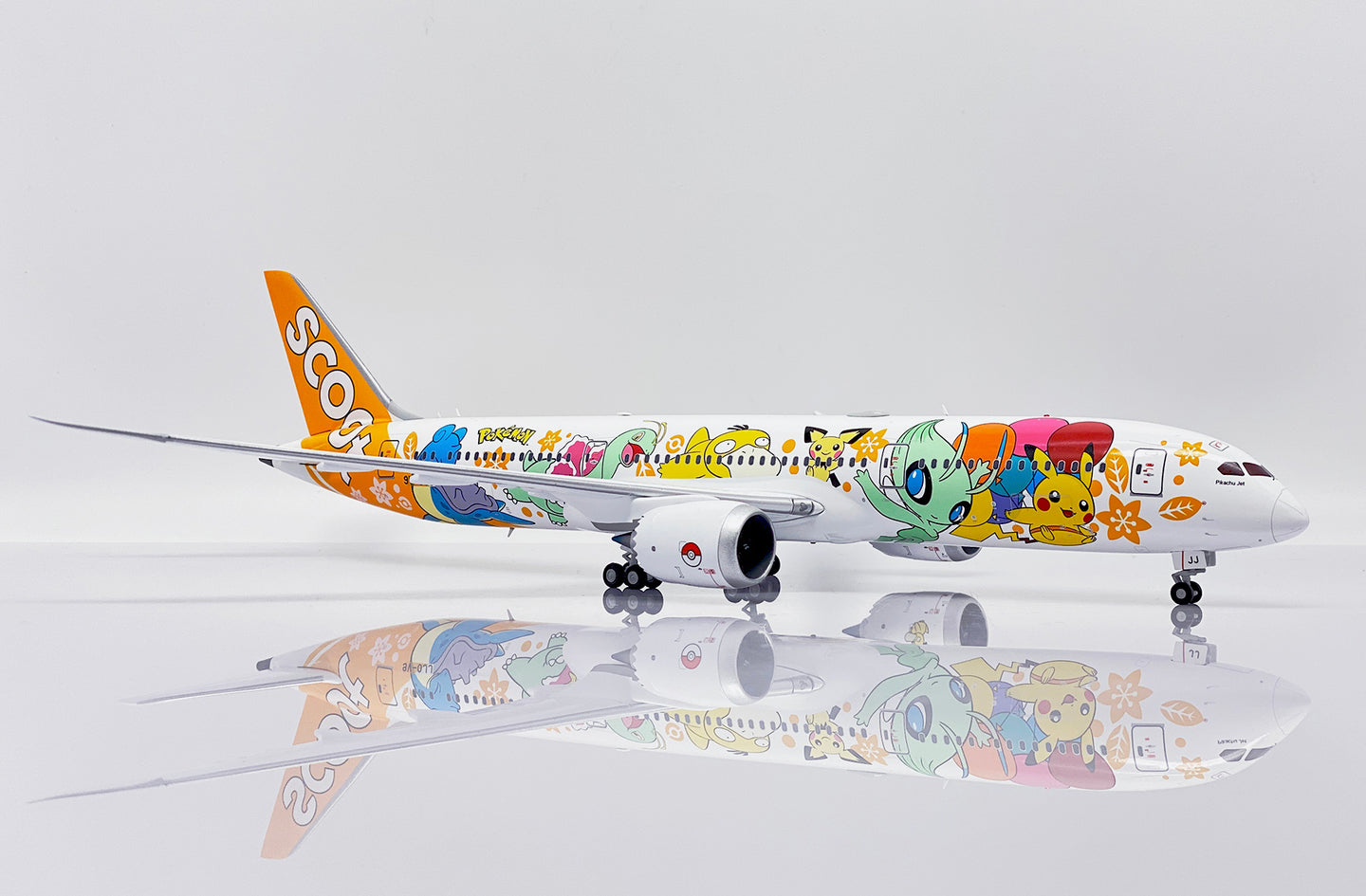JCWINGS B787-9 DREAMLINER SCOOT "POKEMON LIVERY" REG: 9V-OJJ