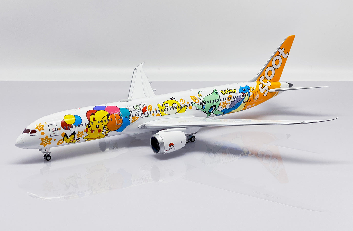 JCWINGS B787-9 DREAMLINER SCOOT "POKEMON LIVERY" REG: 9V-OJJ