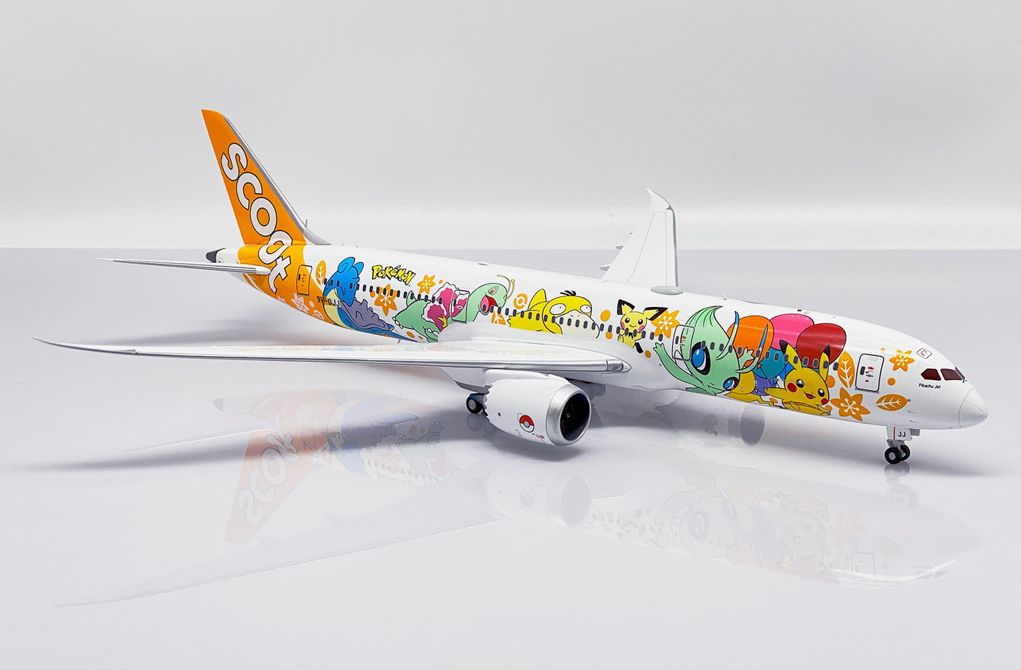 JCWINGS B787-9 DREAMLINER SCOOT "POKEMON LIVERY" REG: 9V-OJJ