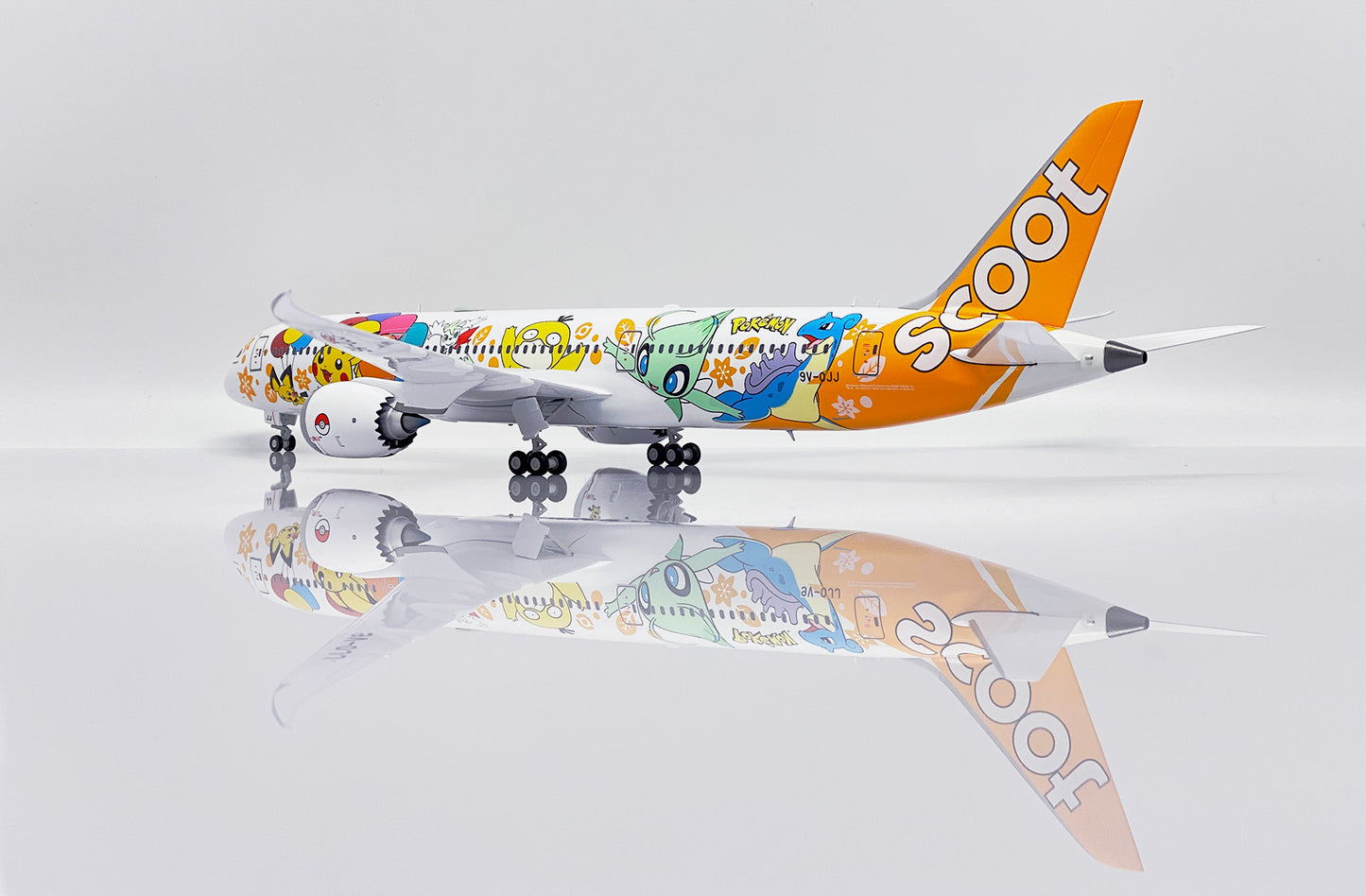 JCWINGS B787-9 DREAMLINER SCOOT "POKEMON LIVERY" REG: 9V-OJJ