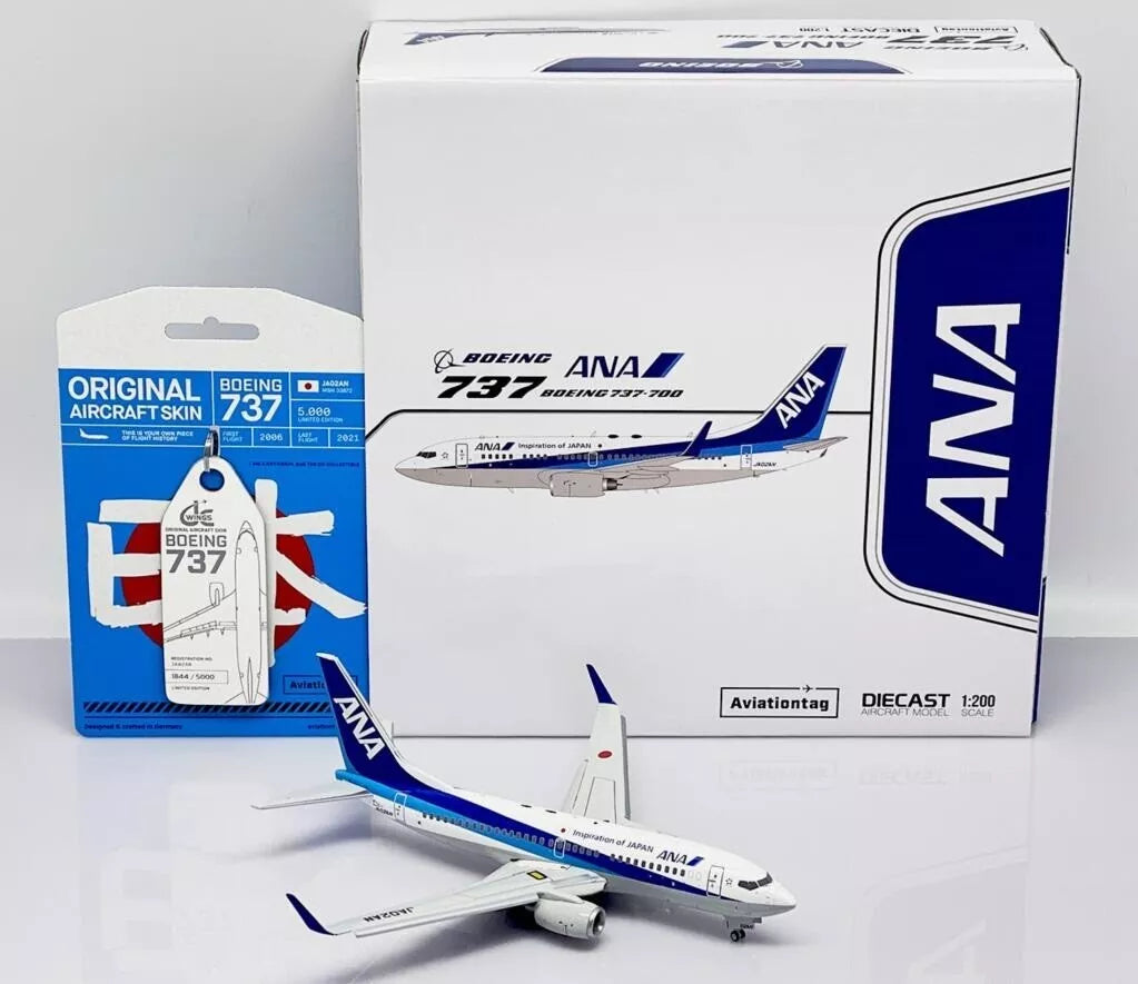 JCWINGS B737-700 ALL NIPPON AIRWAYS REG: JA02AN
