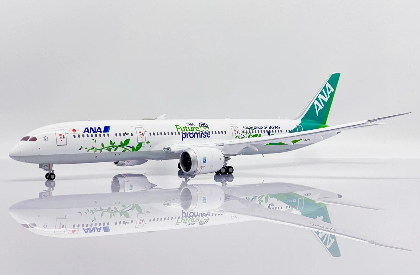 JC WINGS B787-9 DREAMLINER ALL NIPPON AIRWAYS (ANA) "ANA FUTURE PROMISE LIVERY" (FLAP DOWN) REG: JA871A