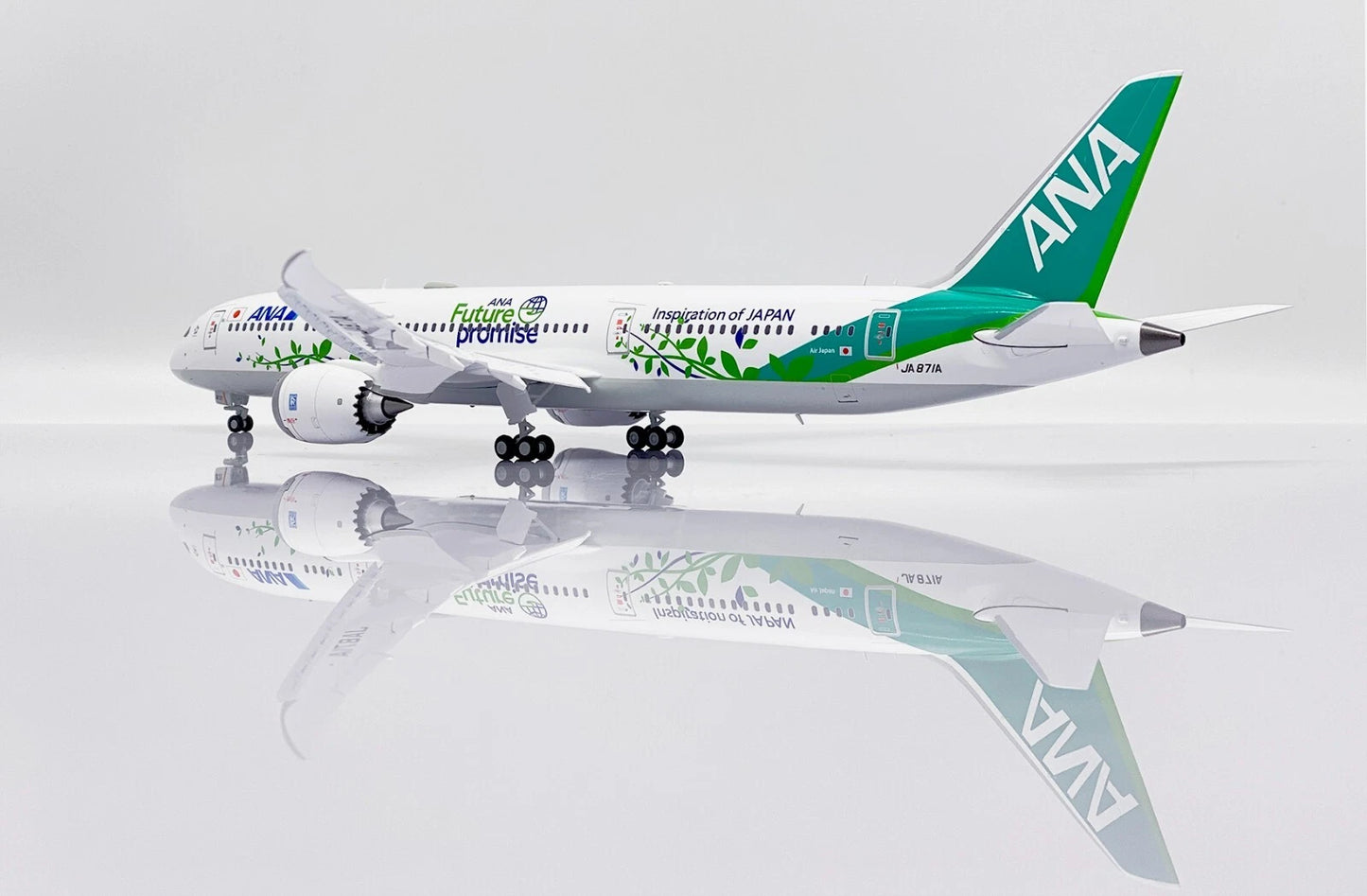 JC WINGS B787-9 DREAMLINER ALL NIPPON AIRWAYS (ANA) "ANA FUTURE PROMISE LIVERY" (FLAP DOWN) REG: JA871A