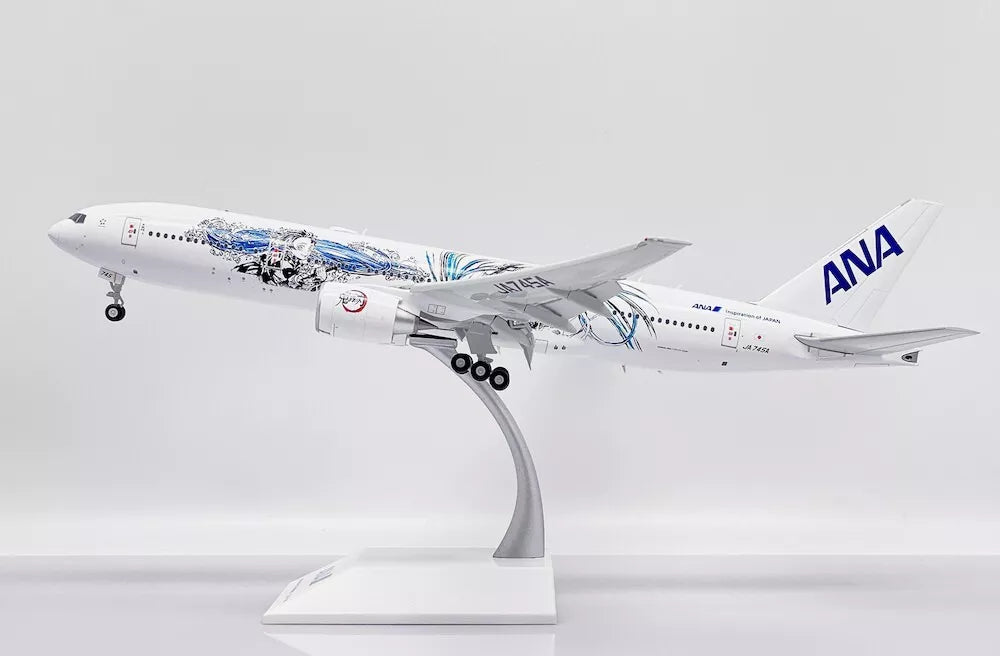 JC WINGS B777-200 ER ALL NIPPON AIRWAYS ((ANA) "DEMON SLAYER:KIMETSU NO YAIBA LIVERY" (FLAPS DOWN) REG: JA745A
