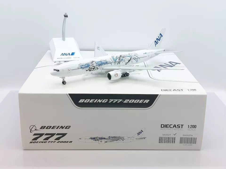 JCWINGS B777ALL NIPPON AIRWAYS 'DEMON SLAYER: KIMETSU NO YAIBA' REG: JA745A