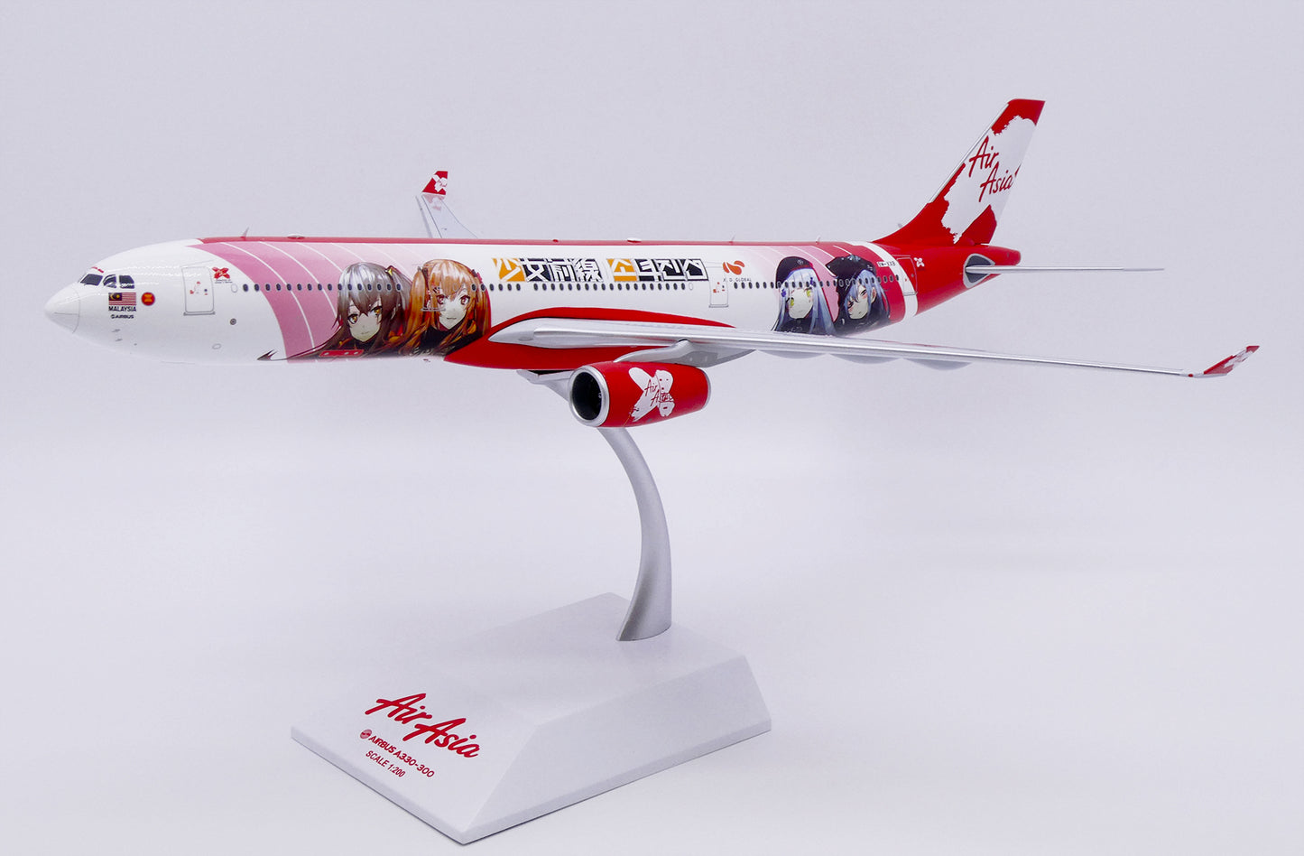 JC WINGS A330-300 AIR ASIA "X GIRLS FRONTLINE" REG: 9M-XXB