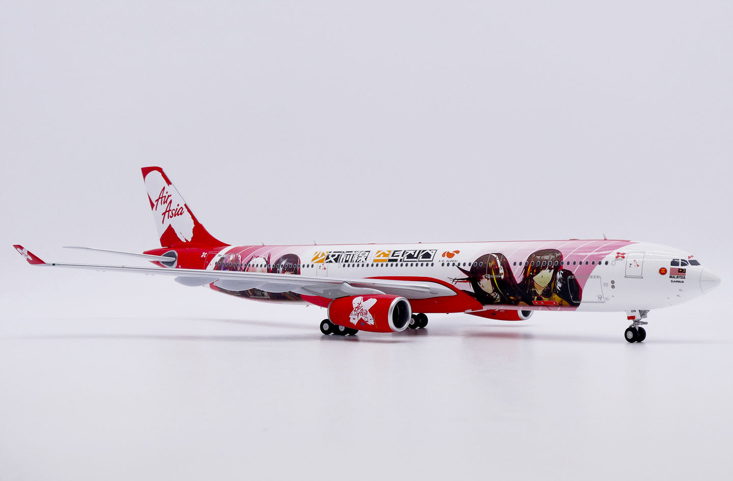 JC WINGS A330-300 AIR ASIA "X GIRLS FRONTLINE" REG: 9M-XXB