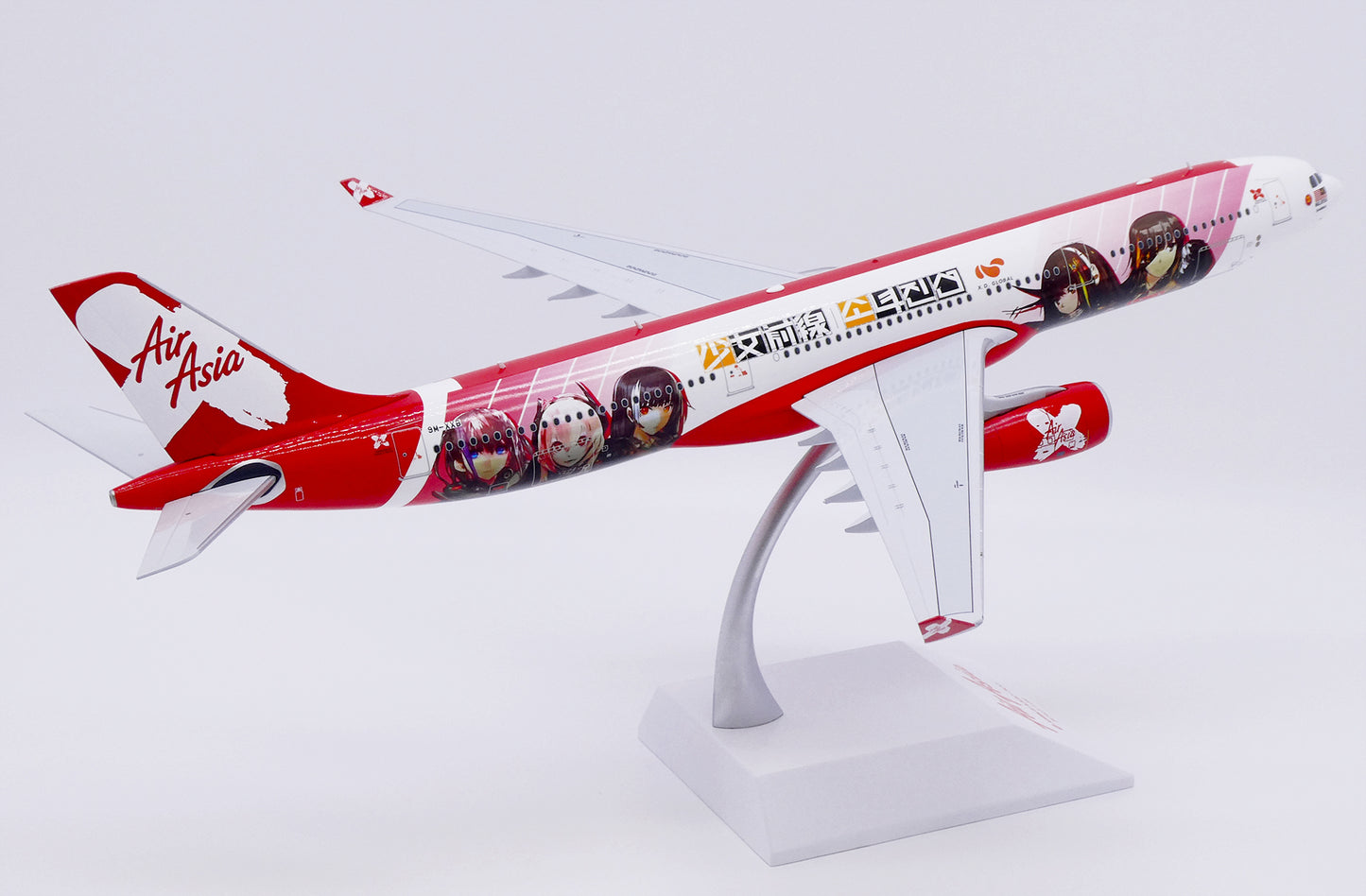 JC WINGS A330-300 AIR ASIA "X GIRLS FRONTLINE" REG: 9M-XXB