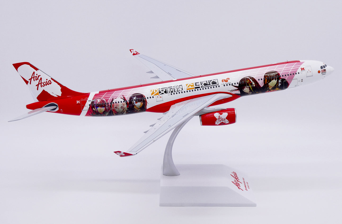 JC WINGS A330-300 AIR ASIA "X GIRLS FRONTLINE" REG: 9M-XXB