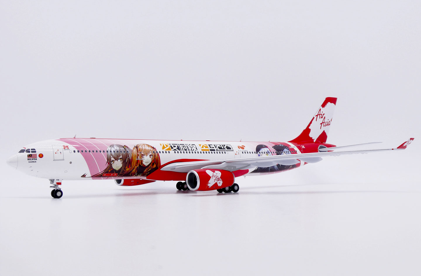 JC WINGS A330-300 AIR ASIA "X GIRLS FRONTLINE" REG: 9M-XXB
