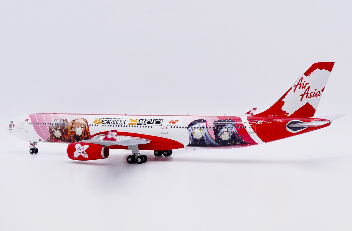 JC WINGS A330-300 AIR ASIA "X GIRLS FRONTLINE" REG: 9M-XXB