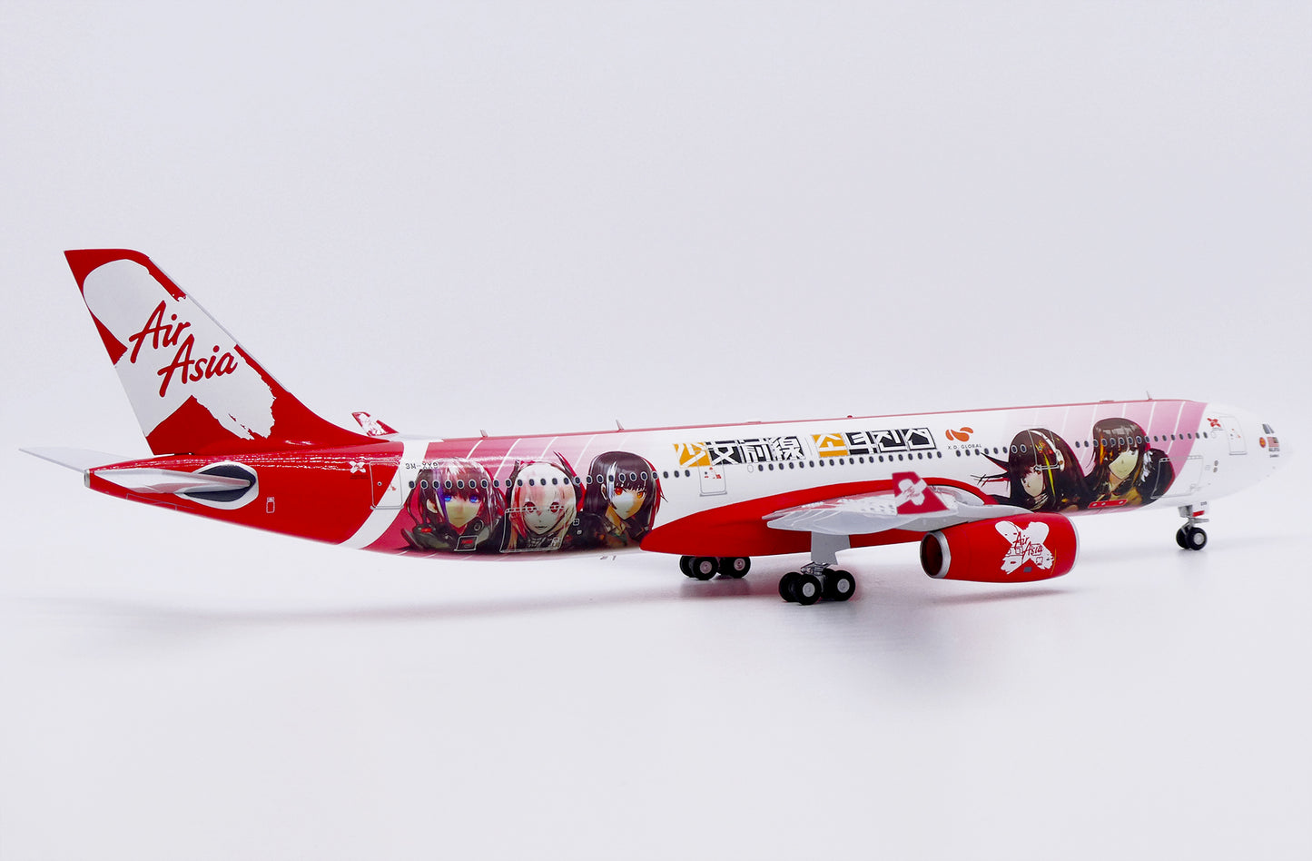 JC WINGS A330-300 AIR ASIA "X GIRLS FRONTLINE" REG: 9M-XXB