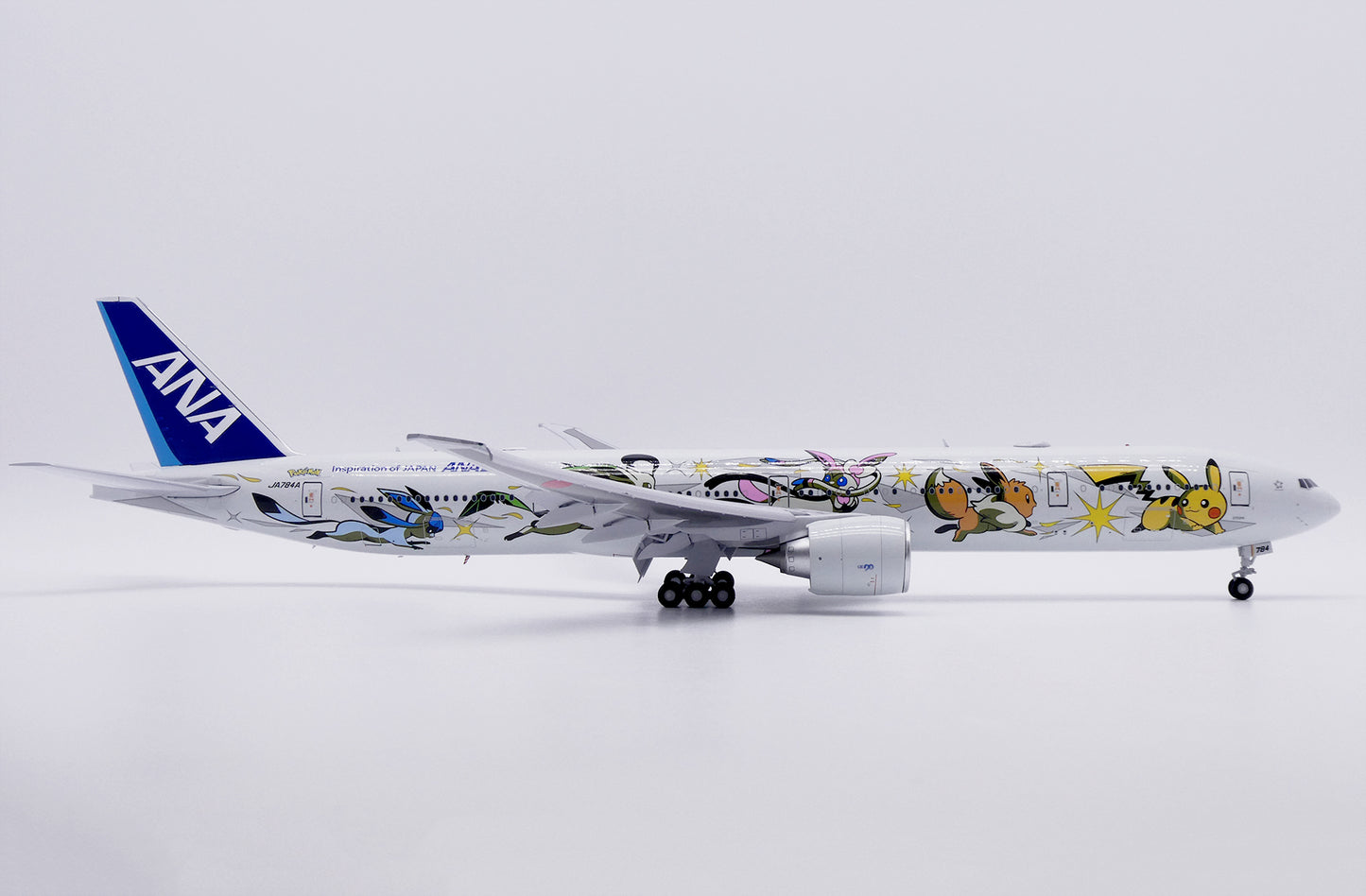 JC WINGS B777-300ER ALL NIPPON AIRWAYS "EEVEE JET" (FLAPS DOWN) REG: JA784A