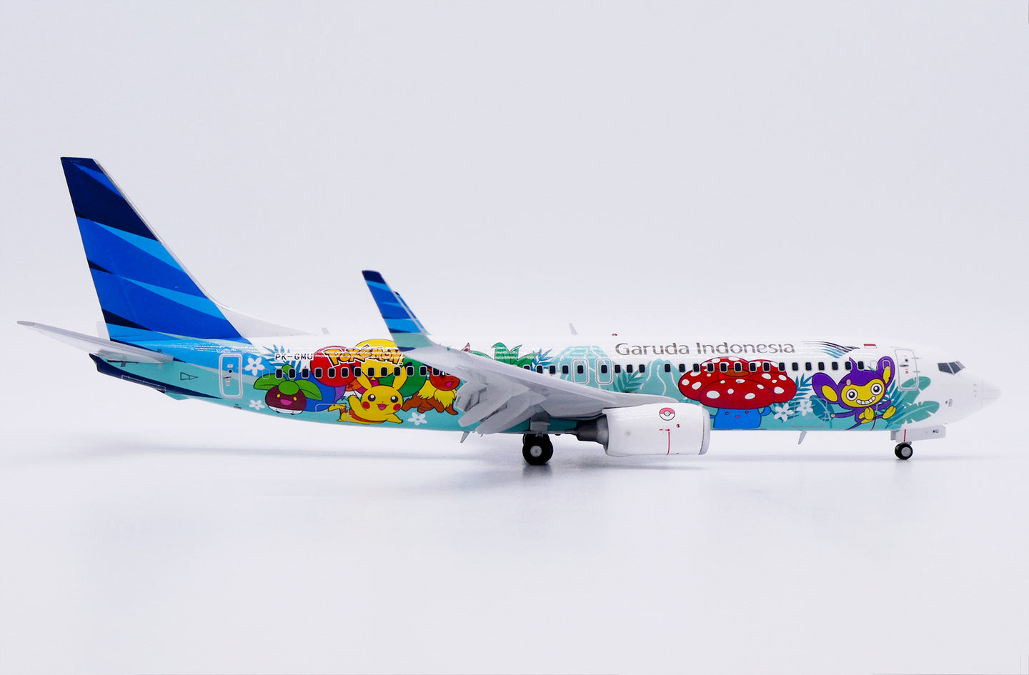 JC WINGS B737-800 GARUDA INDONESIA "POKEMON" (FLAPS DOWN) REG: PK-GMU