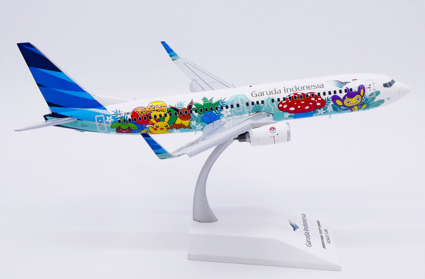 JC WINGS B737-800 GARUDA INDONESIA "POKEMON" (FLAPS DOWN) REG: PK-GMU