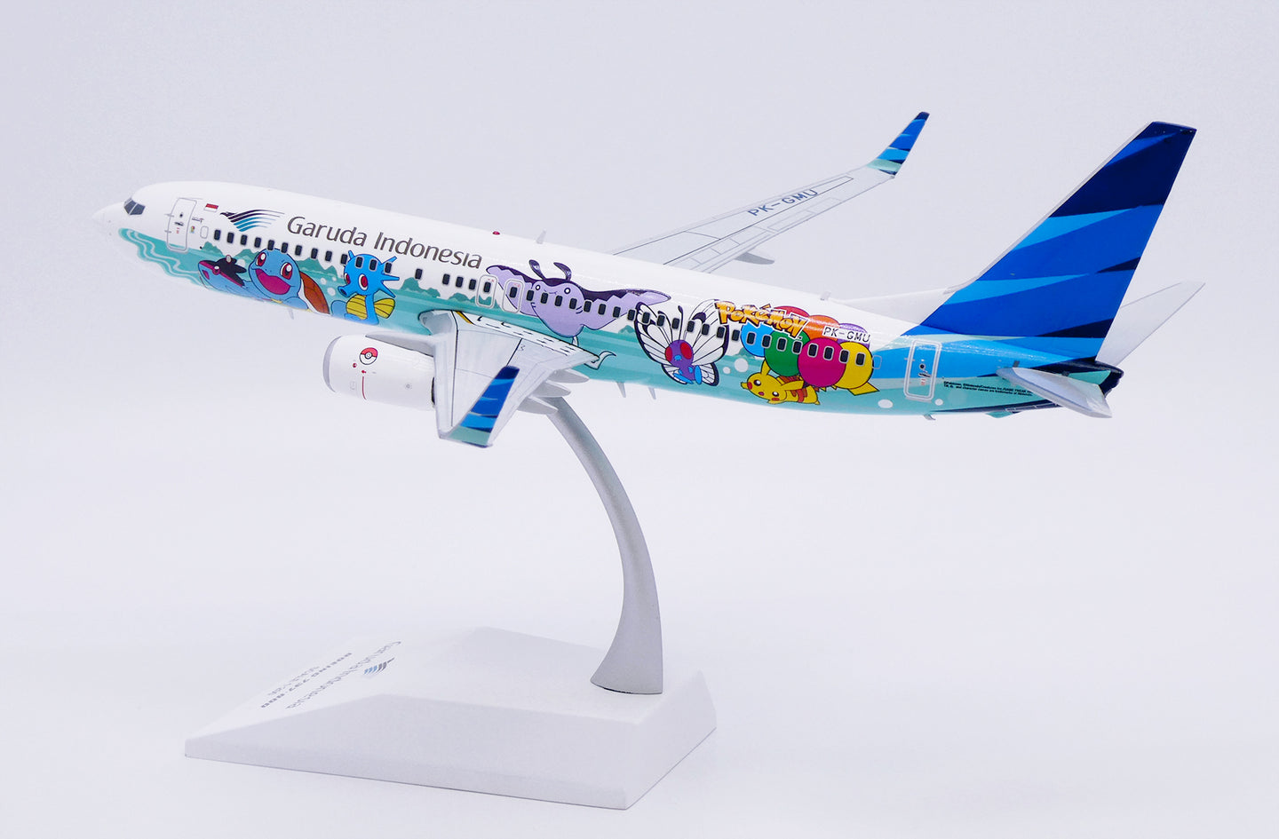 JC WINGS B737-800 GARUDA INDONESIA "POKEMON" REG: PK-GMU