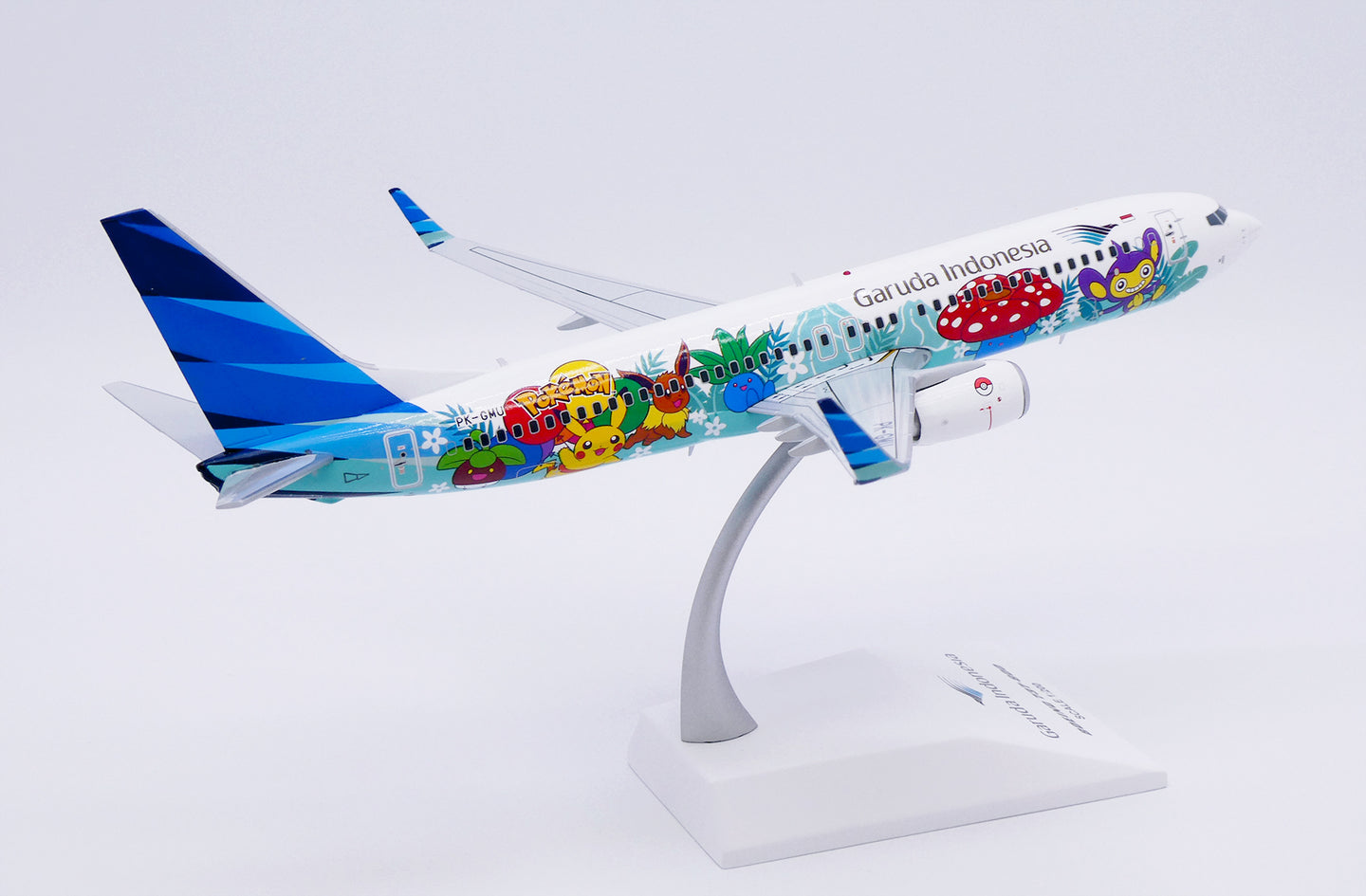 JC WINGS B737-800 GARUDA INDONESIA "POKEMON" REG: PK-GMU