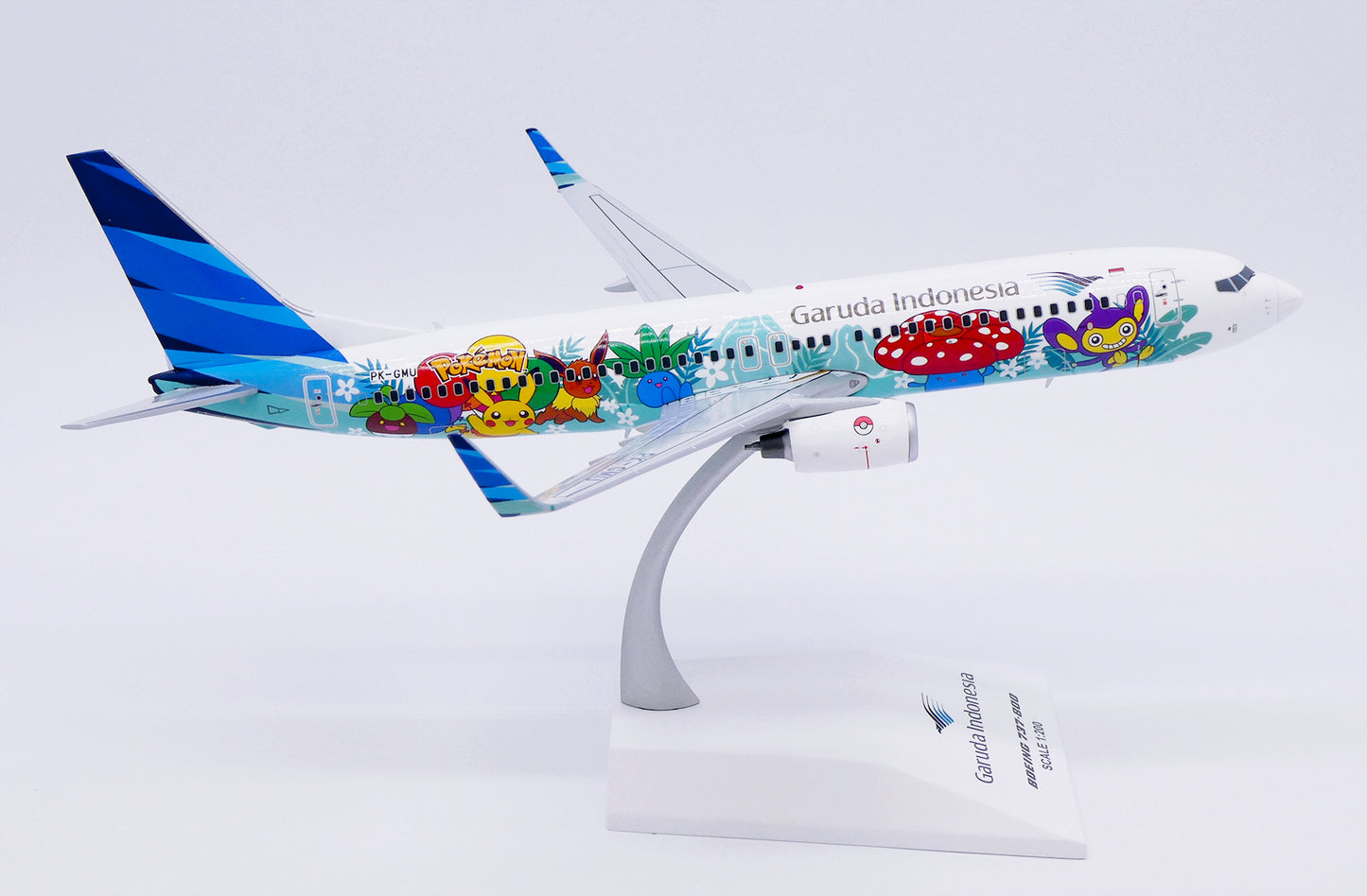 JC WINGS B737-800 GARUDA INDONESIA "POKEMON" REG: PK-GMU