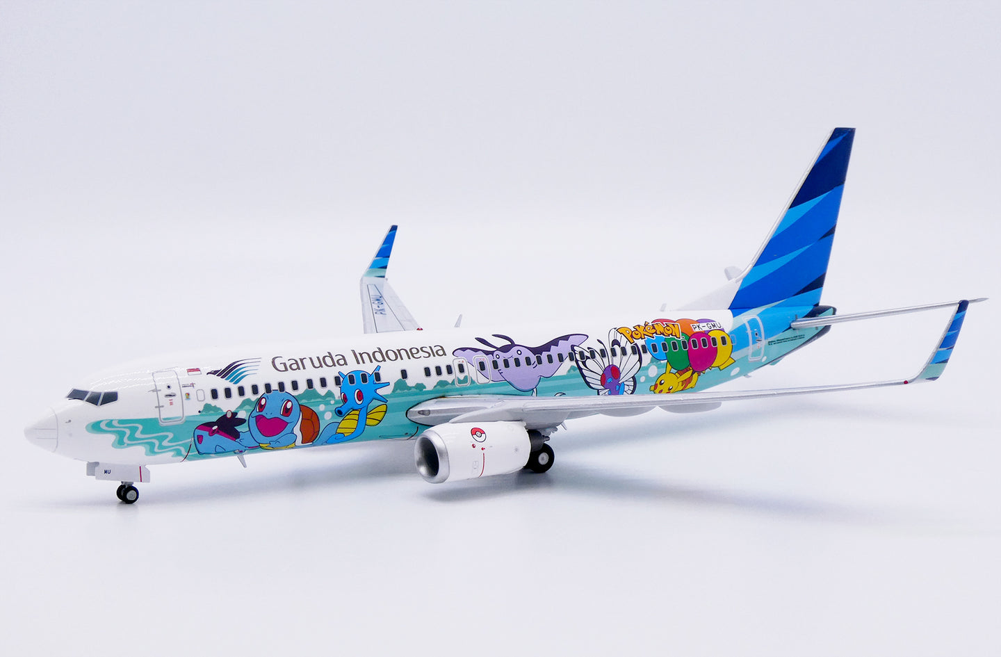 JC WINGS B737-800 GARUDA INDONESIA "POKEMON" REG: PK-GMU