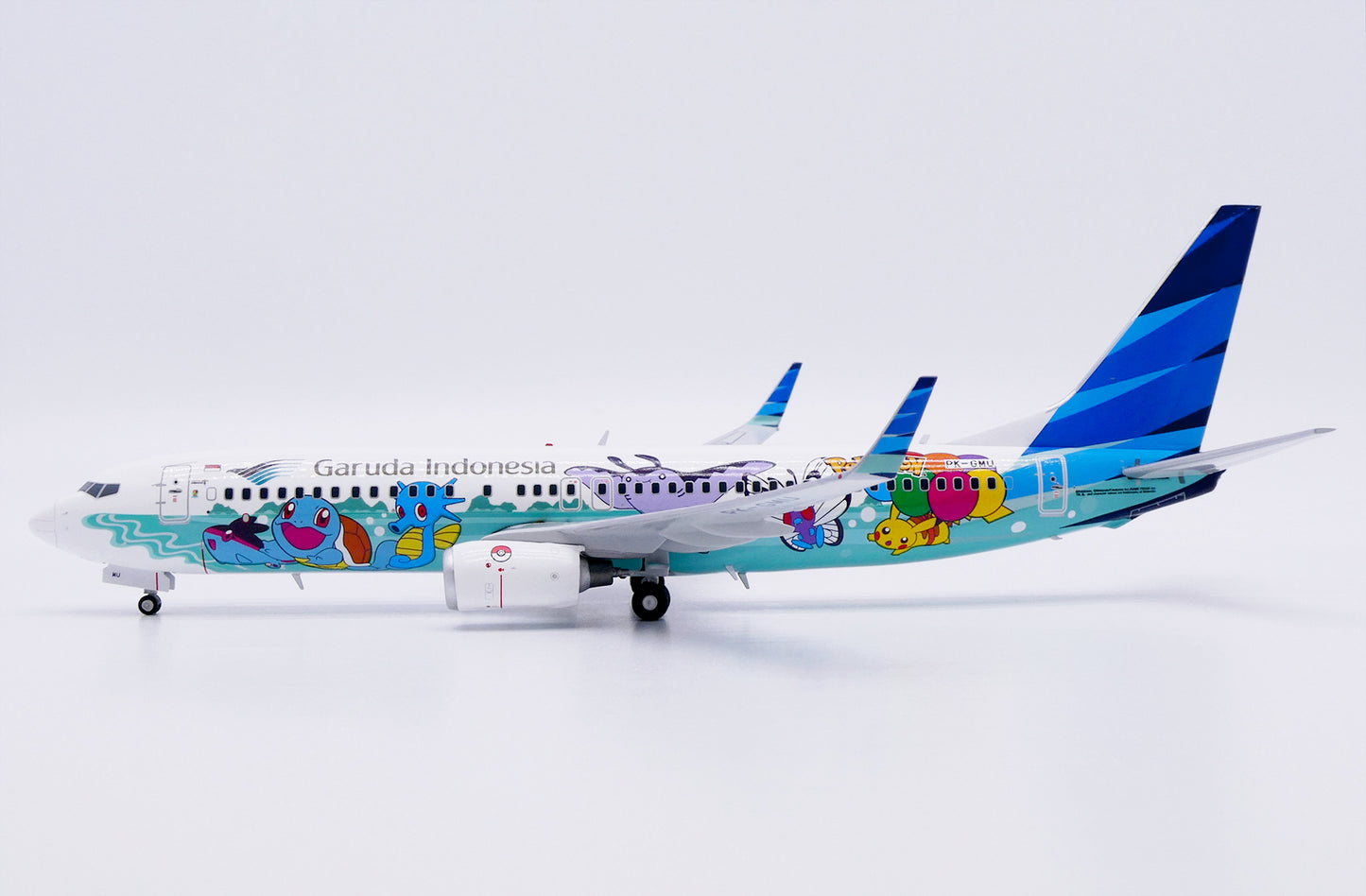 JC WINGS B737-800 GARUDA INDONESIA "POKEMON" REG: PK-GMU