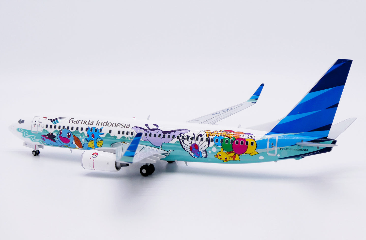 JC WINGS B737-800 GARUDA INDONESIA "POKEMON" REG: PK-GMU