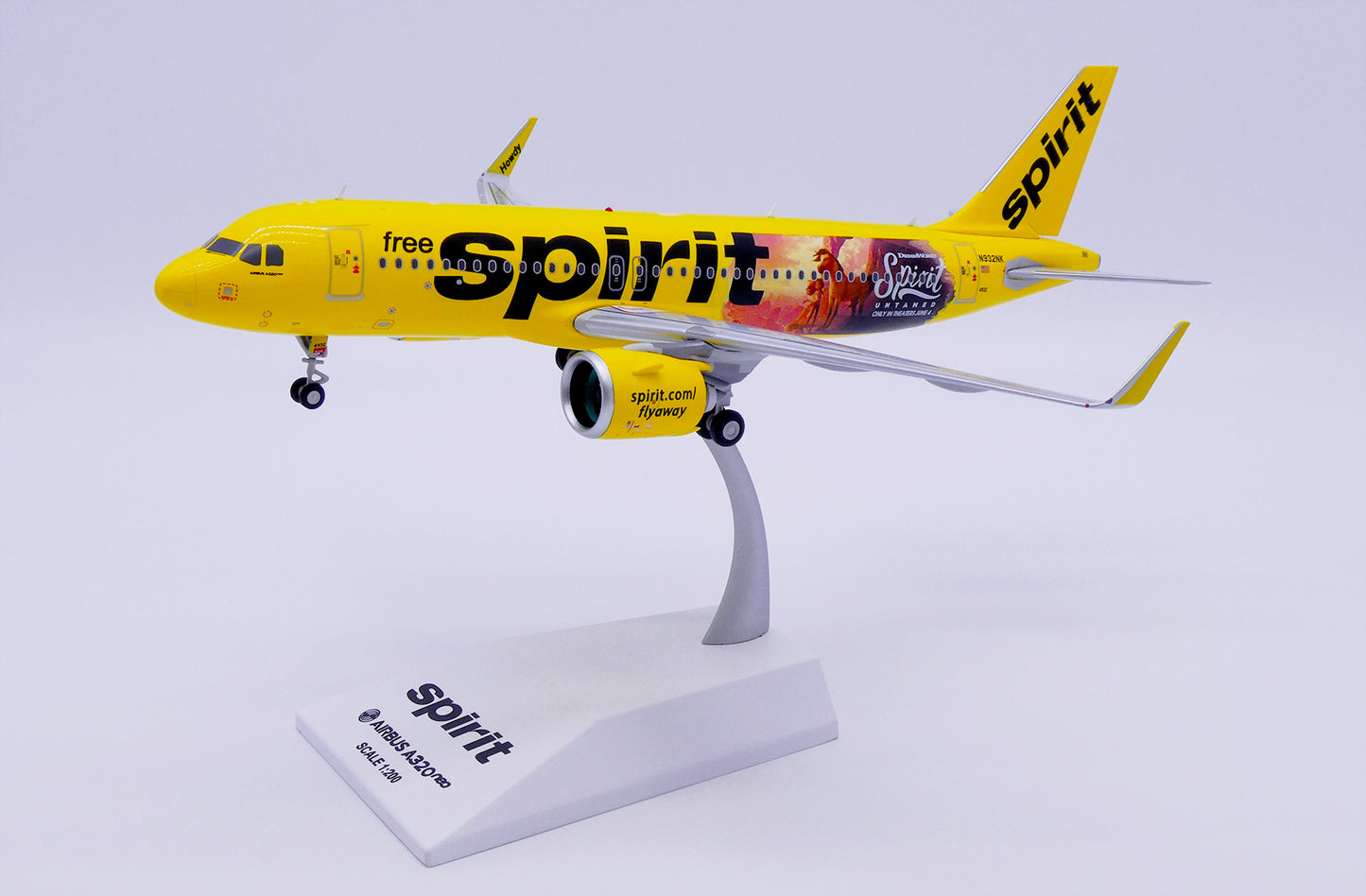 JC WINGS A320NEO SPIRIT AIRLINES "SPIRIT UNTAMED" REG: N932NK