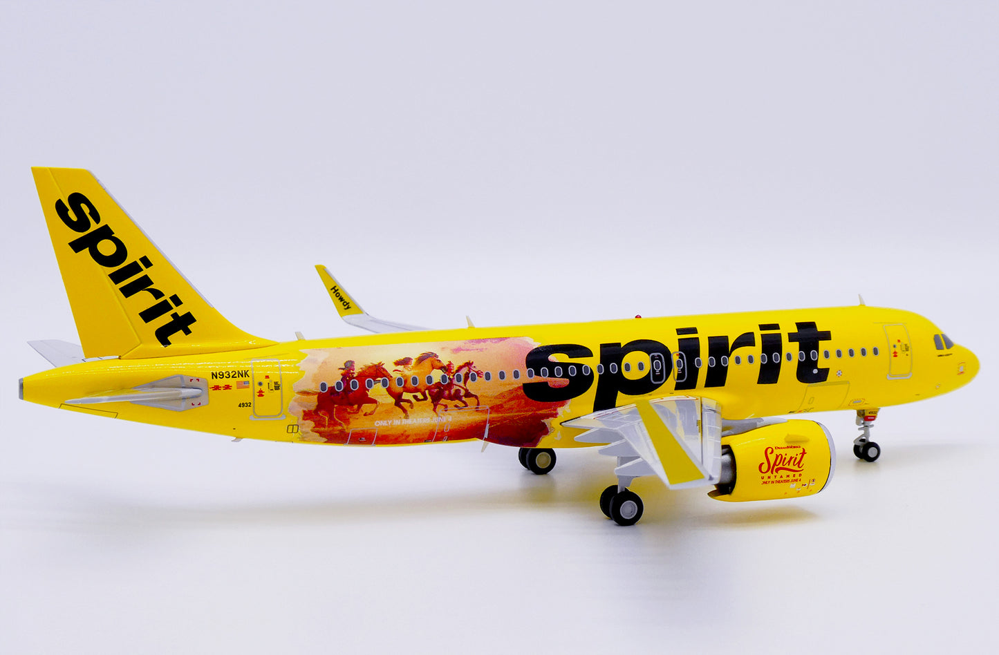 JC WINGS A320NEO SPIRIT AIRLINES "SPIRIT UNTAMED" REG: N932NK