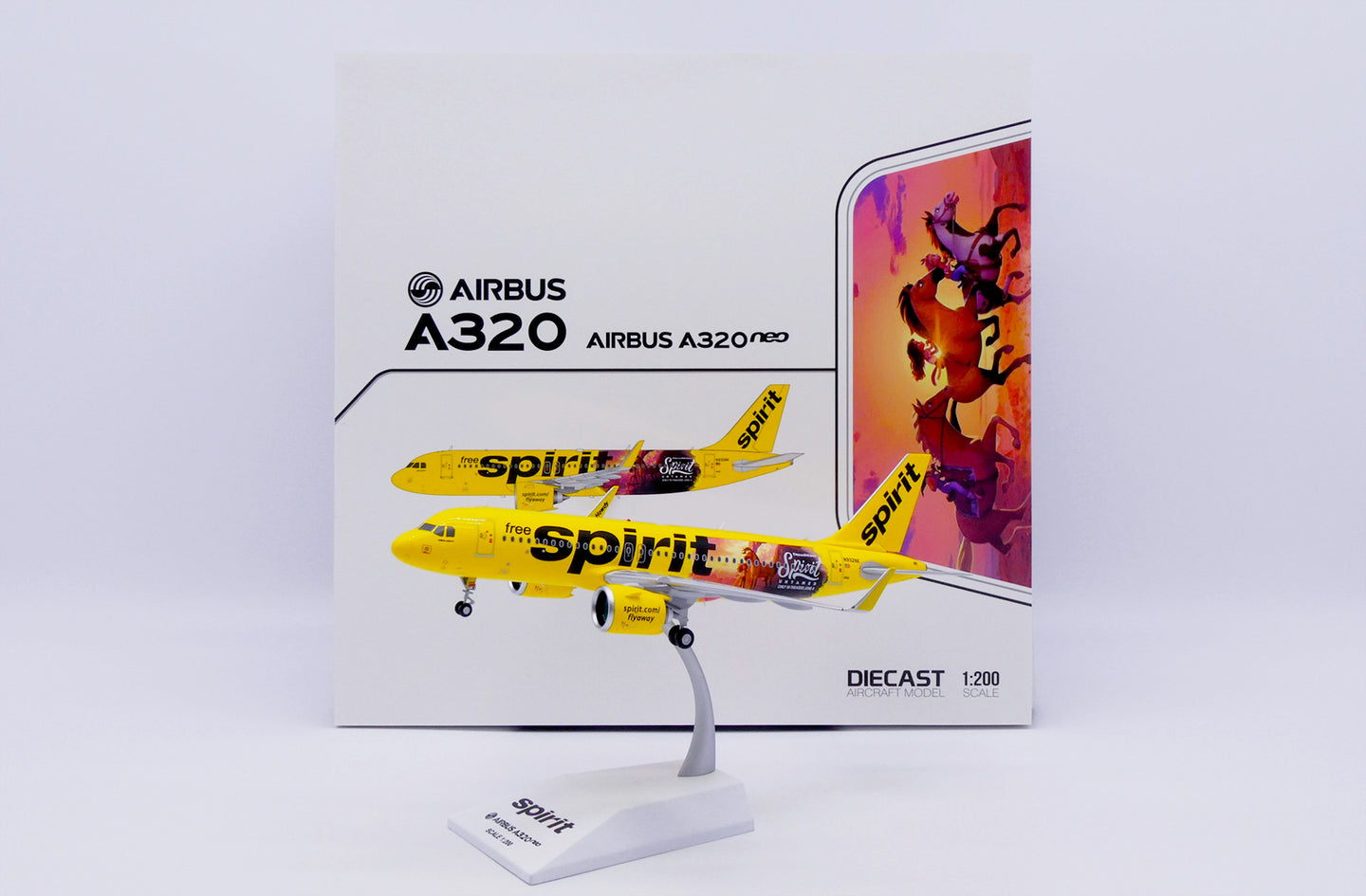 JC WINGS A320NEO SPIRIT AIRLINES "SPIRIT UNTAMED" REG: N932NK