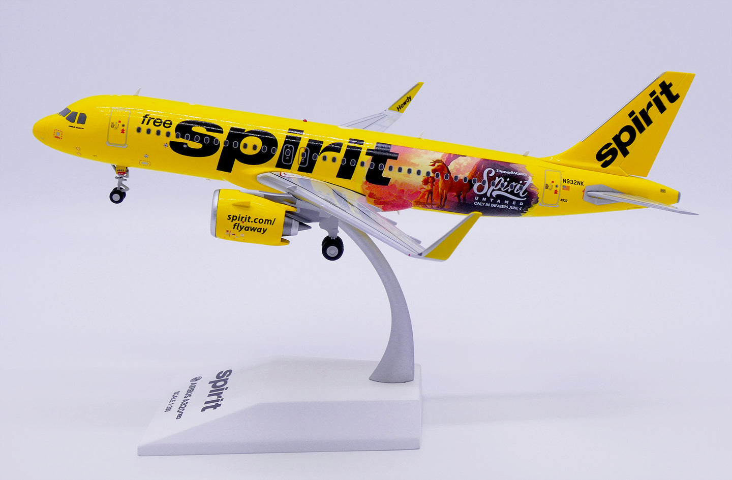 JC WINGS A320NEO SPIRIT AIRLINES "SPIRIT UNTAMED" REG: N932NK