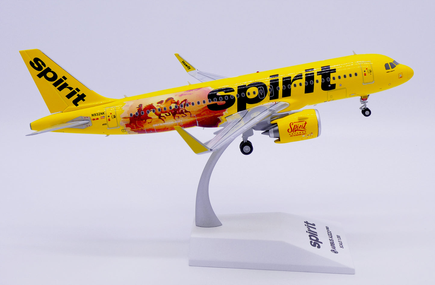 JC WINGS A320NEO SPIRIT AIRLINES "SPIRIT UNTAMED" REG: N932NK