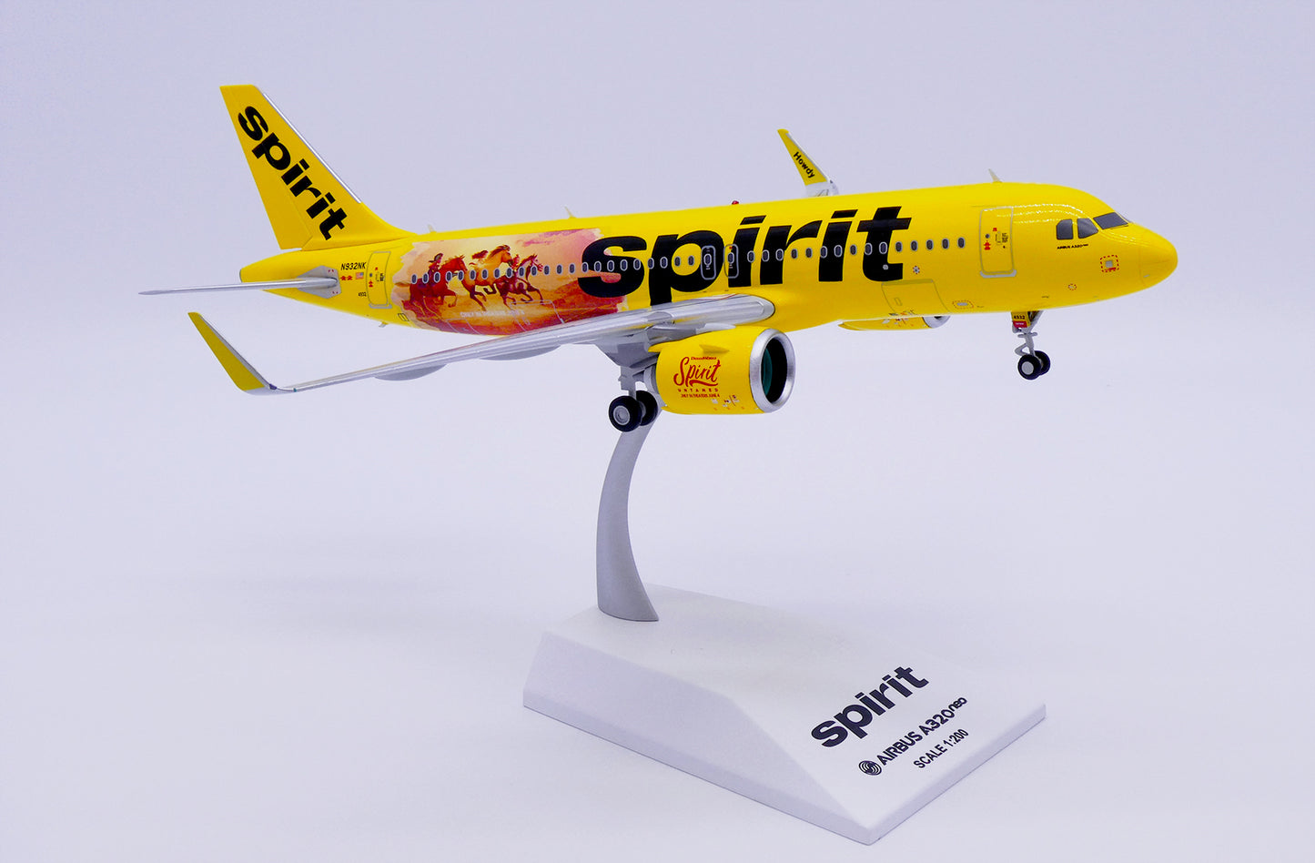 JC WINGS A320NEO SPIRIT AIRLINES "SPIRIT UNTAMED" REG: N932NK