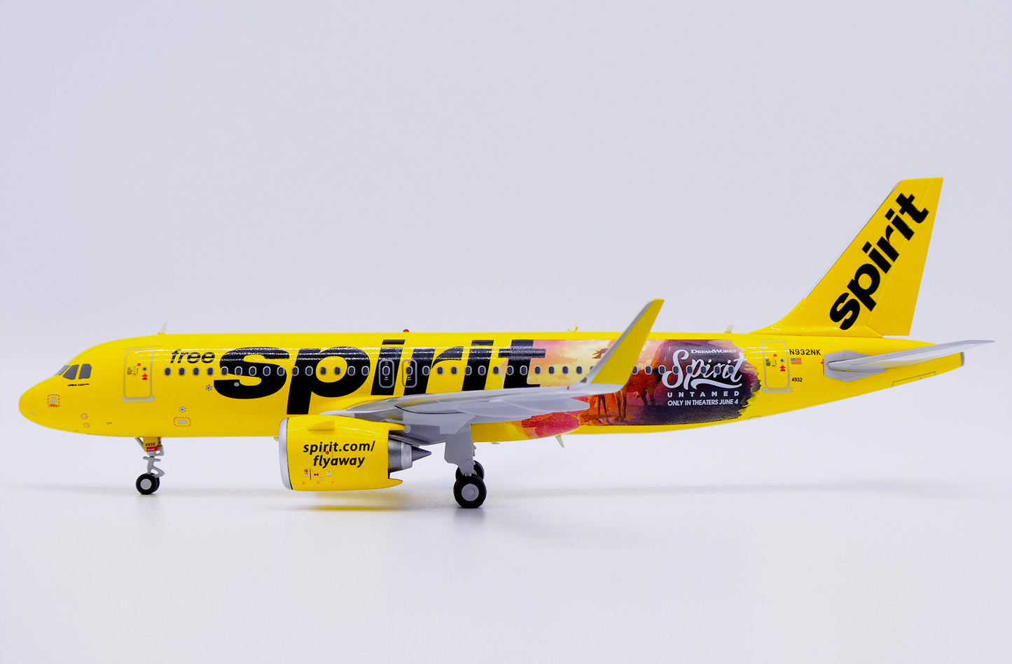 JC WINGS A320NEO SPIRIT AIRLINES "SPIRIT UNTAMED" REG: N932NK