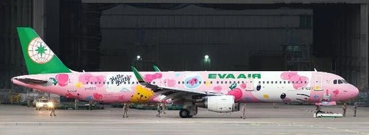 JC WINGS A321 EVA AIR "PINKY JET" REG: B-16217