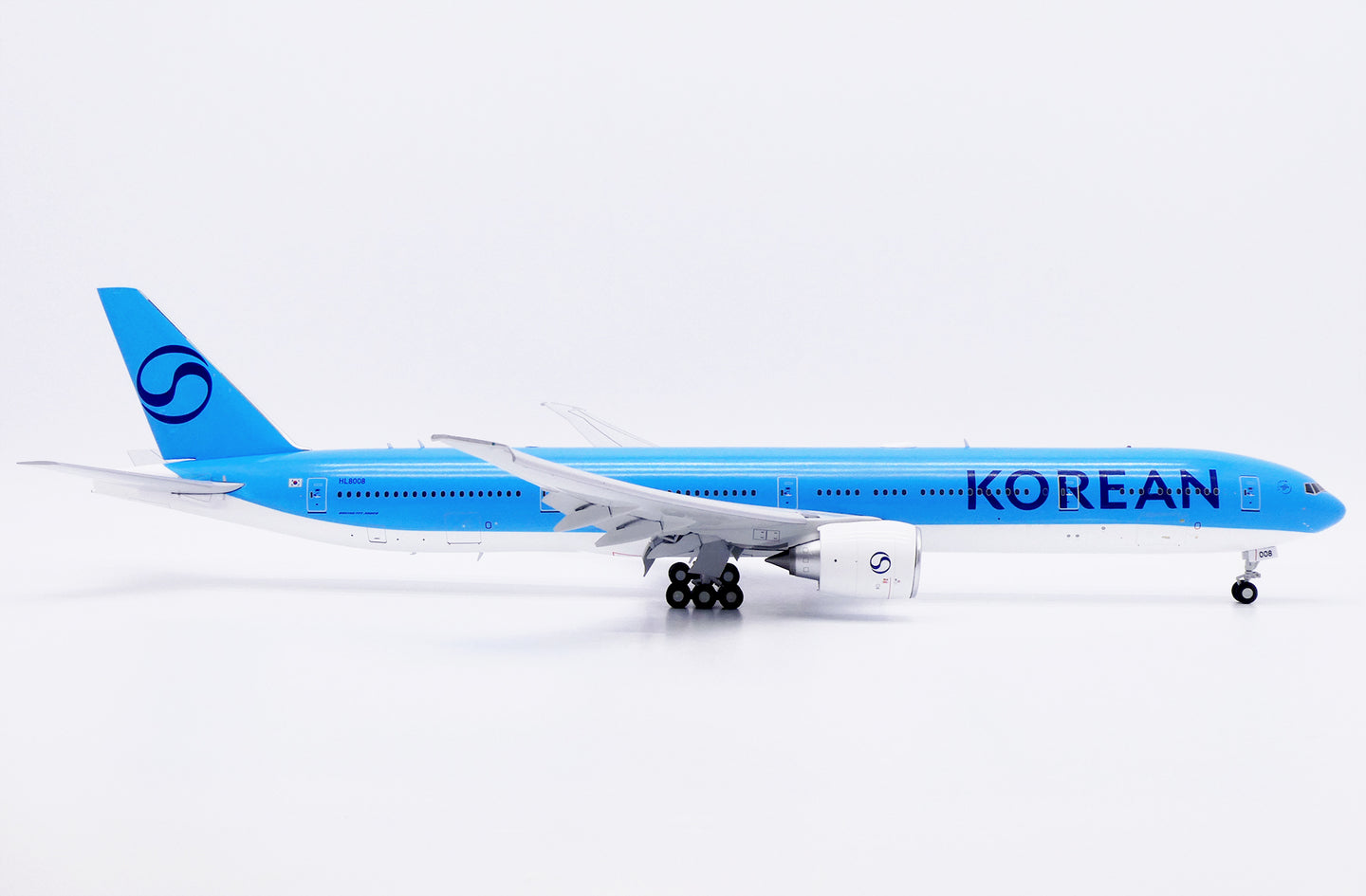 JC WINGS B777-300ER KOREAN AIR "NEW COLOURS" (FLAPS DOWN) REG: HL8008