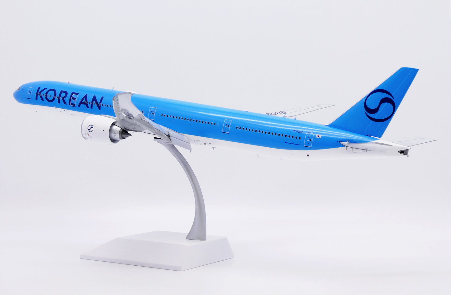 JC WINGS B777-300ER KOREAN AIR "NEW COLOURS" (FLAPS DOWN) REG: HL8008
