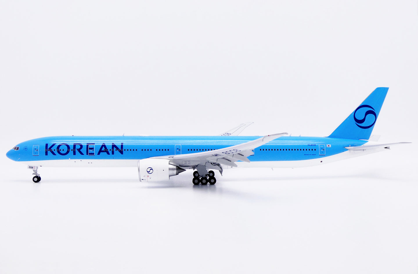 JC WINGS B777-300ER KOREAN AIR "NEW COLOURS" (FLAPS DOWN) REG: HL8008