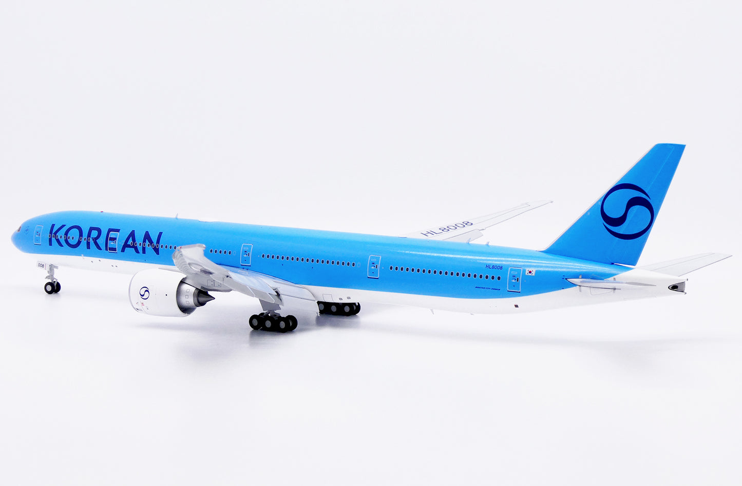 JC WINGS B777-300ER KOREAN AIR "NEW COLOURS" (FLAPS DOWN) REG: HL8008