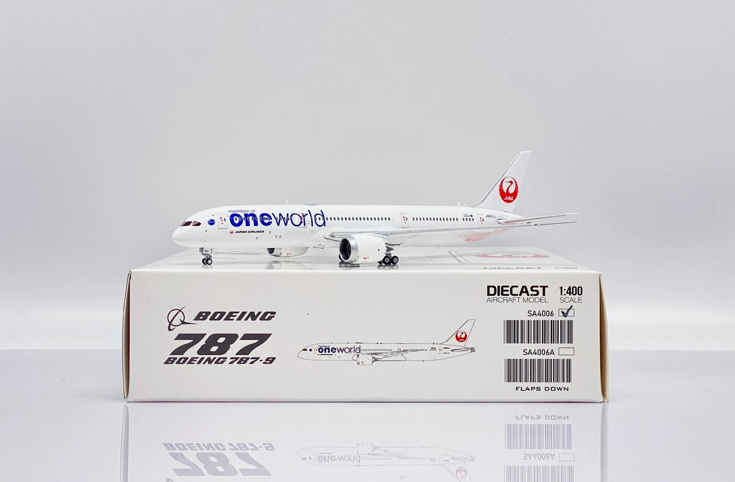 JCWINGS B787-9 JAPAN AIRLINES ONEWORLD REG: JA861J
