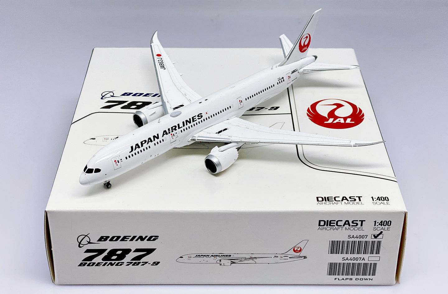 JC WINGS B787-9 DREAMLINER JAPAN AIRLINES REG: JA862J