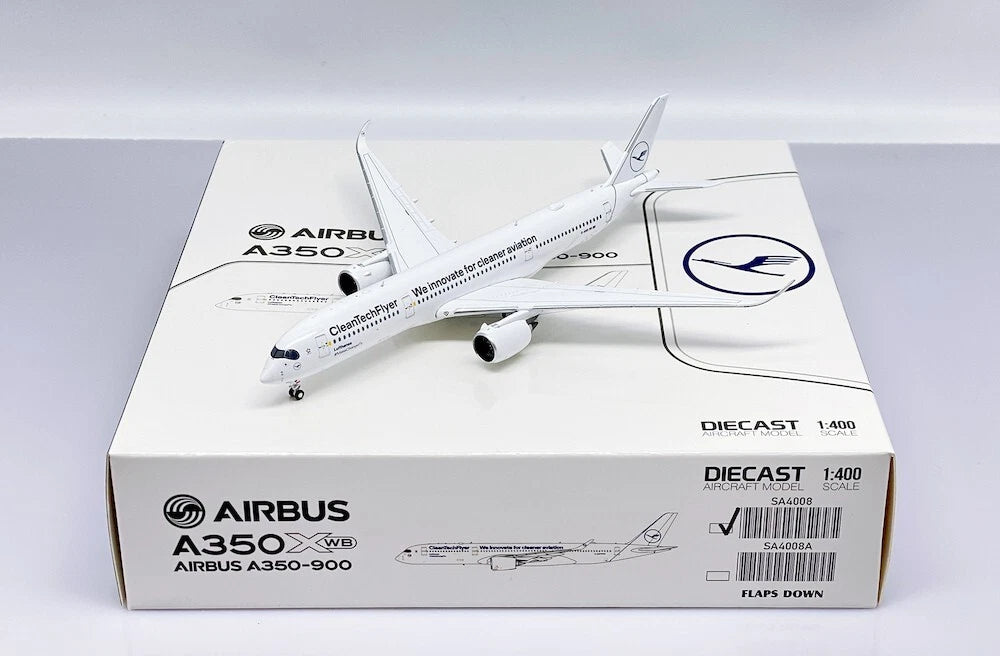 JC WINGS A350-900XWB LUFTHANSA "CLEANTECHFLYER" REG: D-AIVD