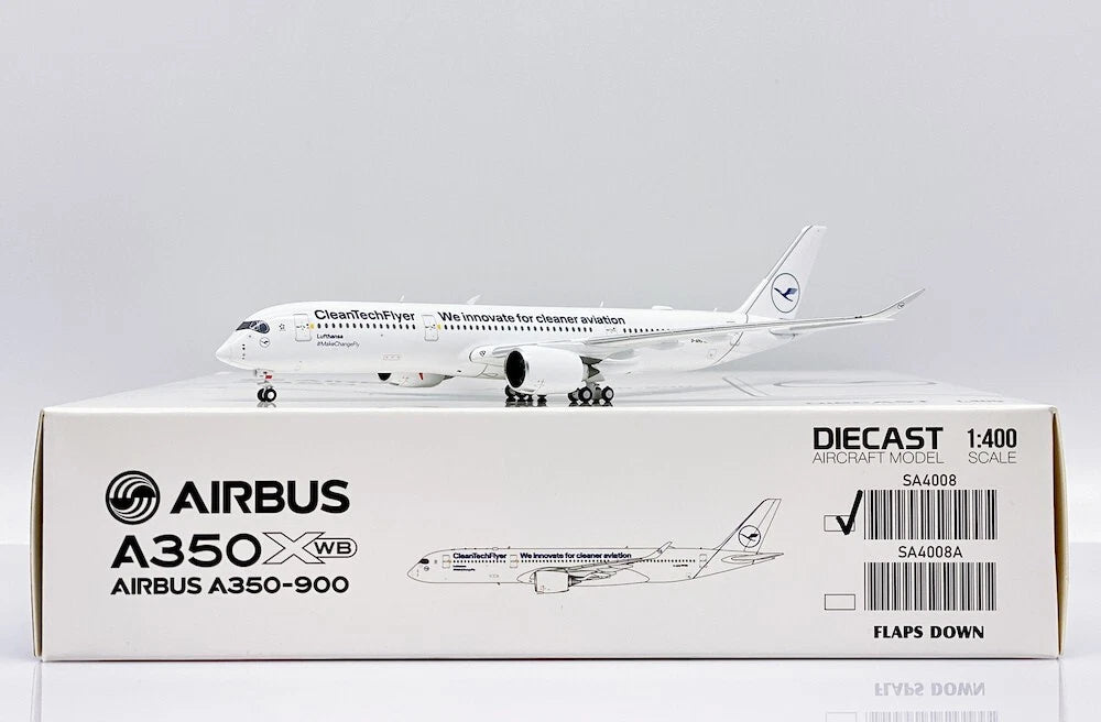 JC WINGS A350-900XWB LUFTHANSA "CLEANTECHFLYER" REG: D-AIVD
