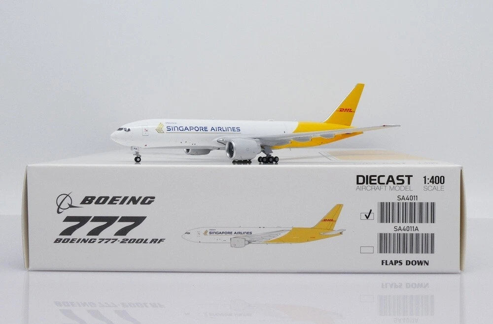JCWINGS B777-200LRF SINGAPORE AIRLINES REG: 9V-DHA
