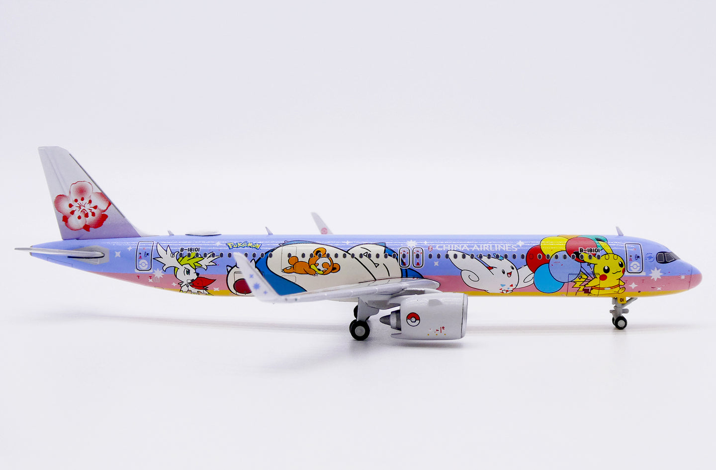 JCWINGS A321NEO CHINA AIRLINES 'PIKACHU JET CL' REG B-18101