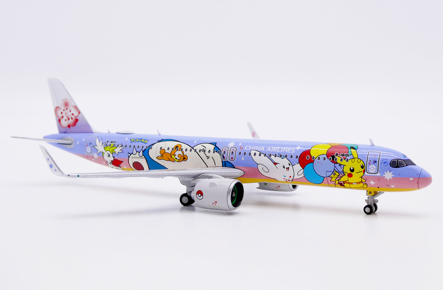 JCWINGS A321NEO CHINA AIRLINES 'PIKACHU JET CL' REG B-18101