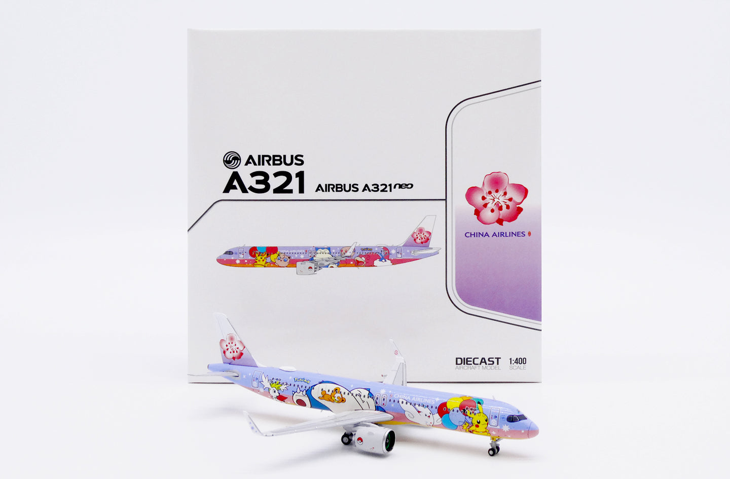 JCWINGS A321NEO CHINA AIRLINES 'PIKACHU JET CL' REG B-18101