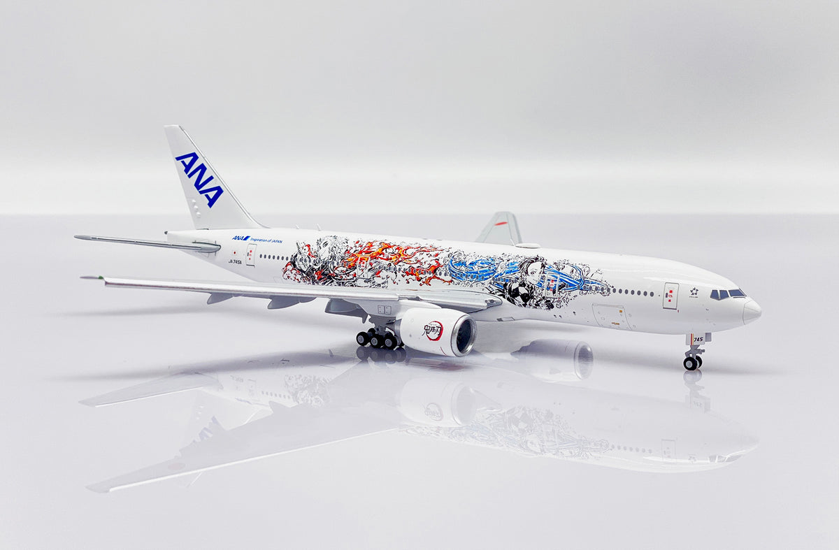 JC WINGS B777-200 ER ALL NIPPON AIRWAYS (ANA) 'DEMON SLAYER: KIMETSU NO YAIBA' (FLAPS DOWN) REG: JA745A